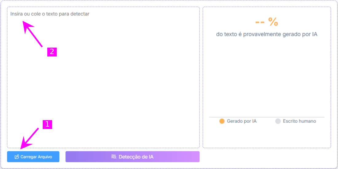 Etapa 1 – Carregar ou inserir