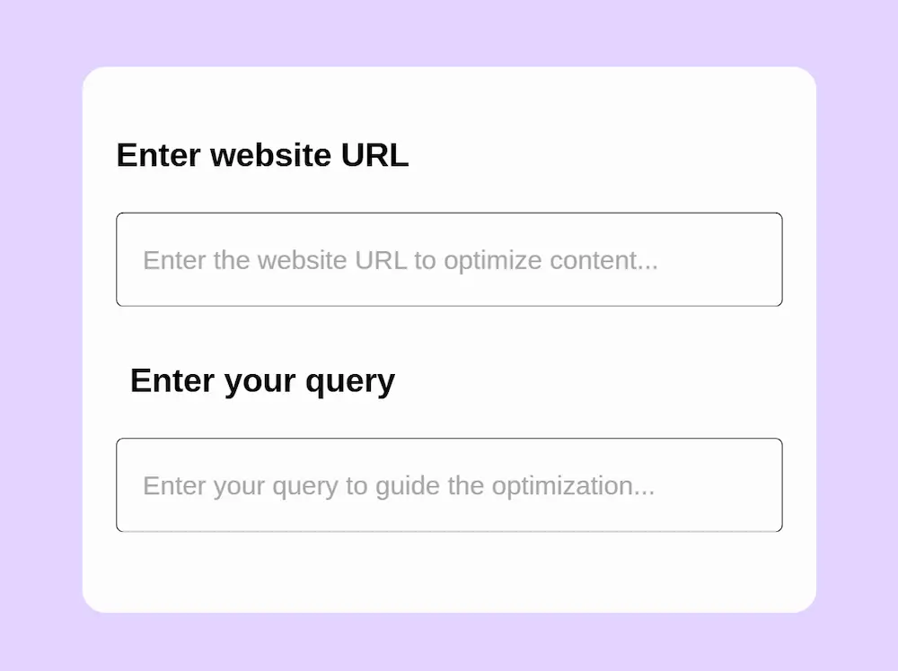 Enter URL